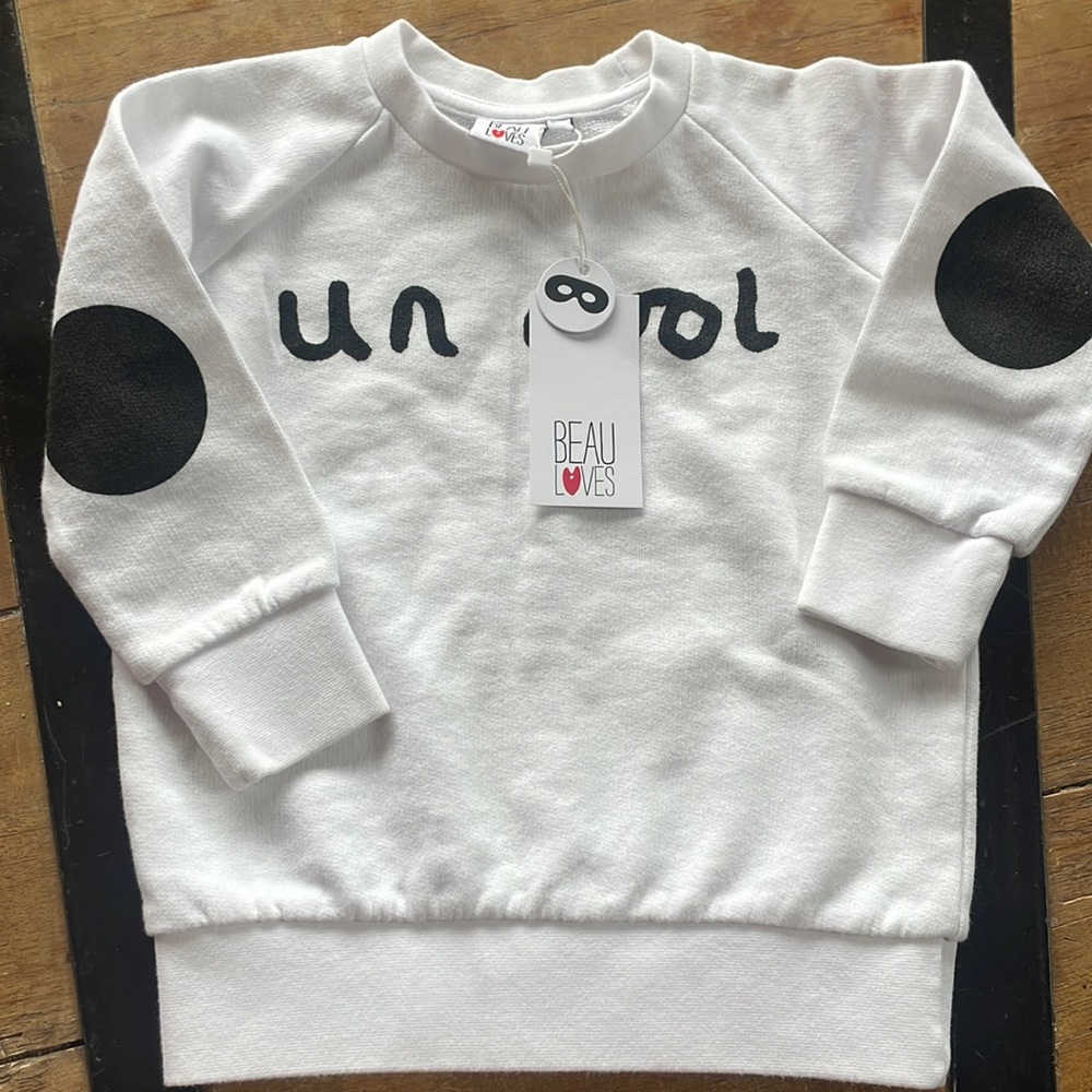 Beau loves baby sweatshirt